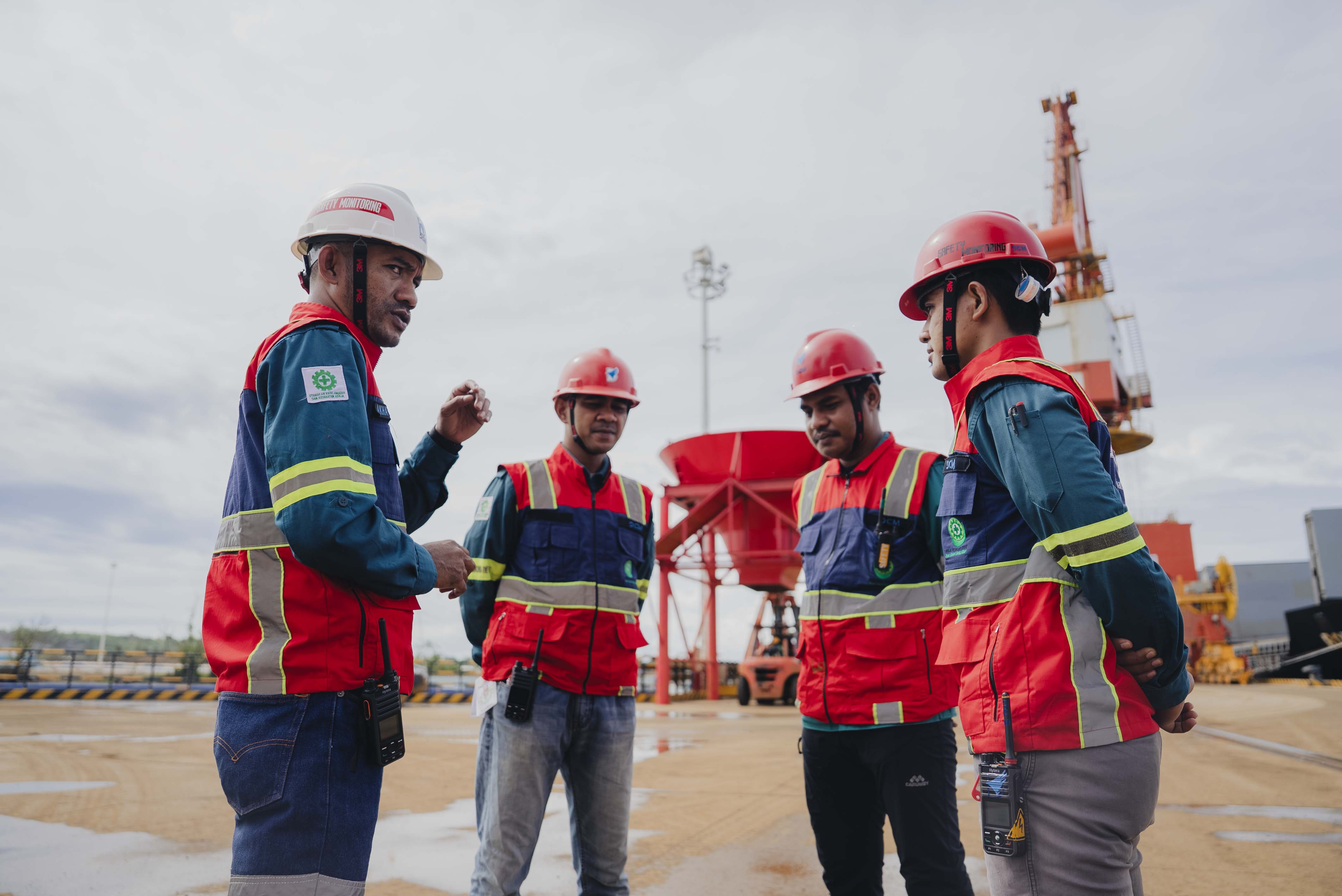 Koordinasi Tim Safety