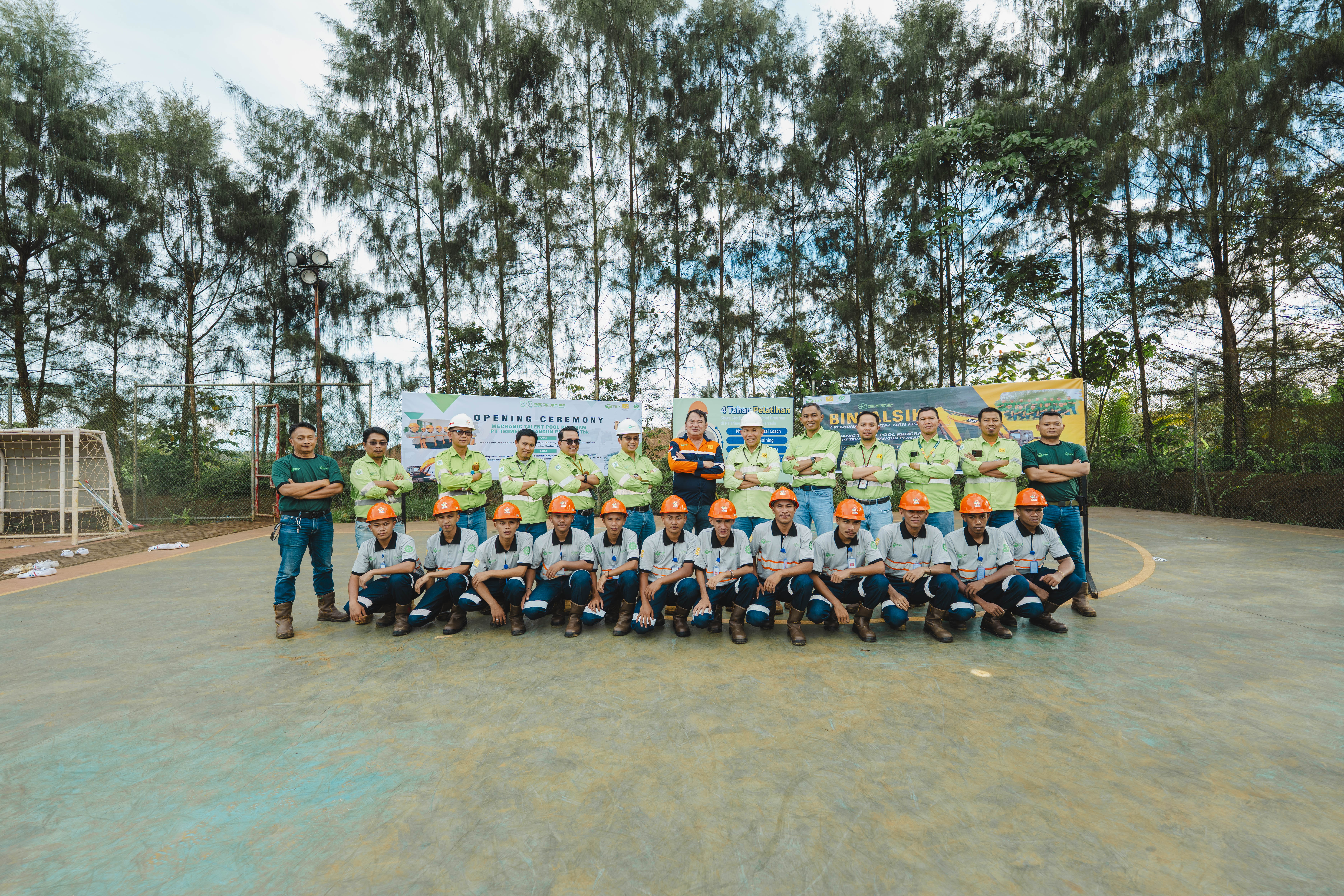 Sebanyak 12 orang pemuda lokal dari Pulau Obi antusias mengikuti pelatihan MTPP.