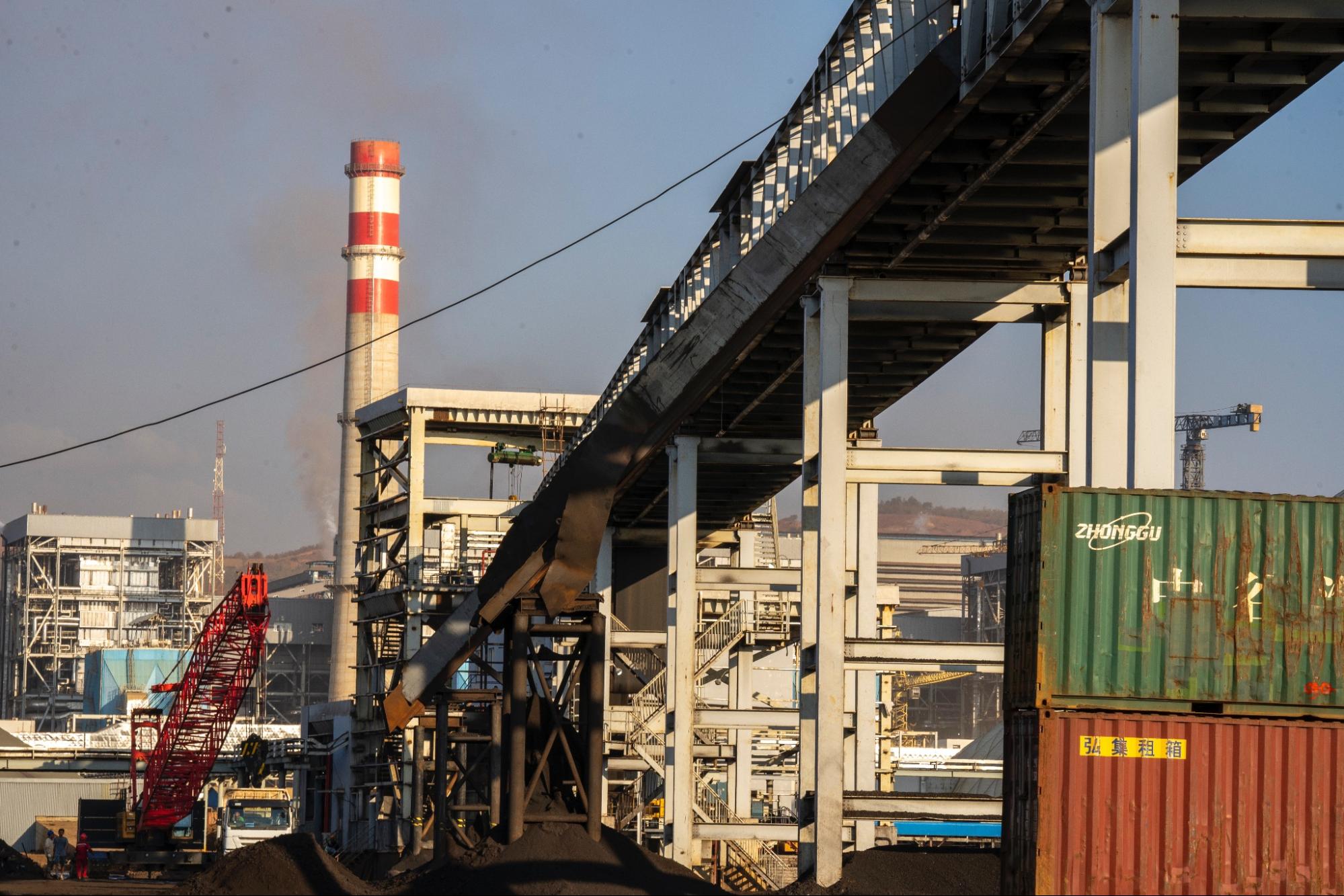 Conveyor Belt di Harita Nickel Pulau Obi 