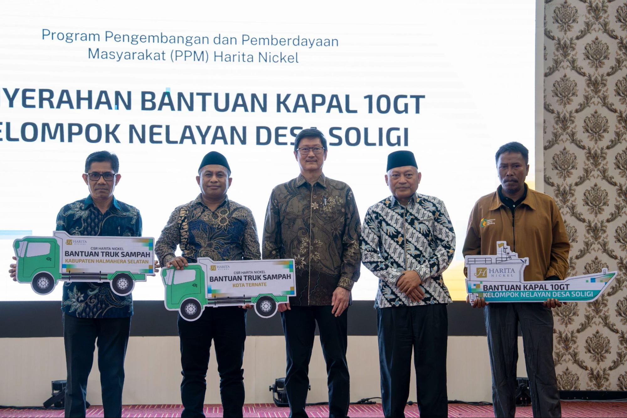 Bantuan Harita Nickel kepada masyarakat Maluku Utara, Halmahera Selatan, dan Pulau Obi