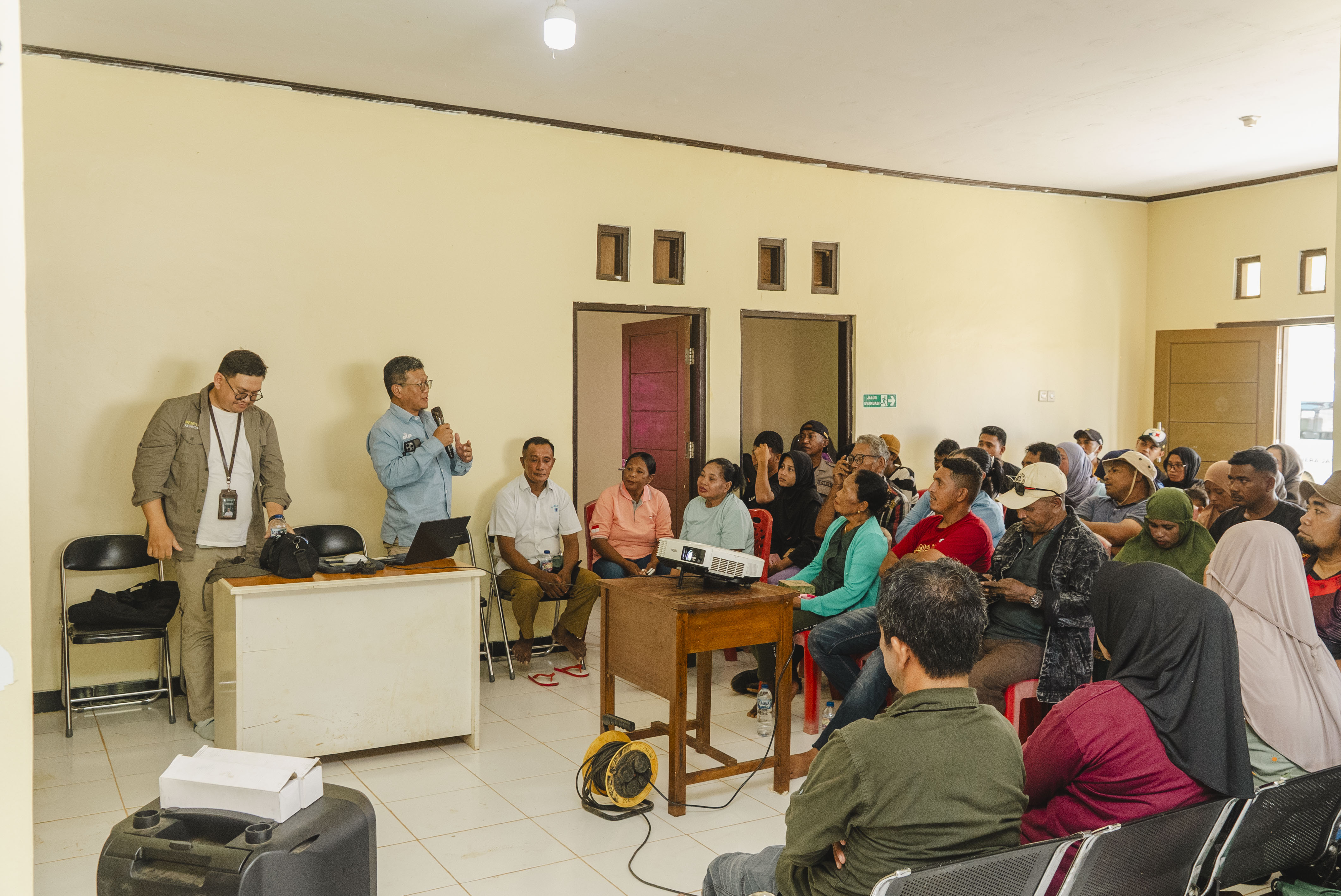 Penyuluhan Konservasi Sagu di Kawasi