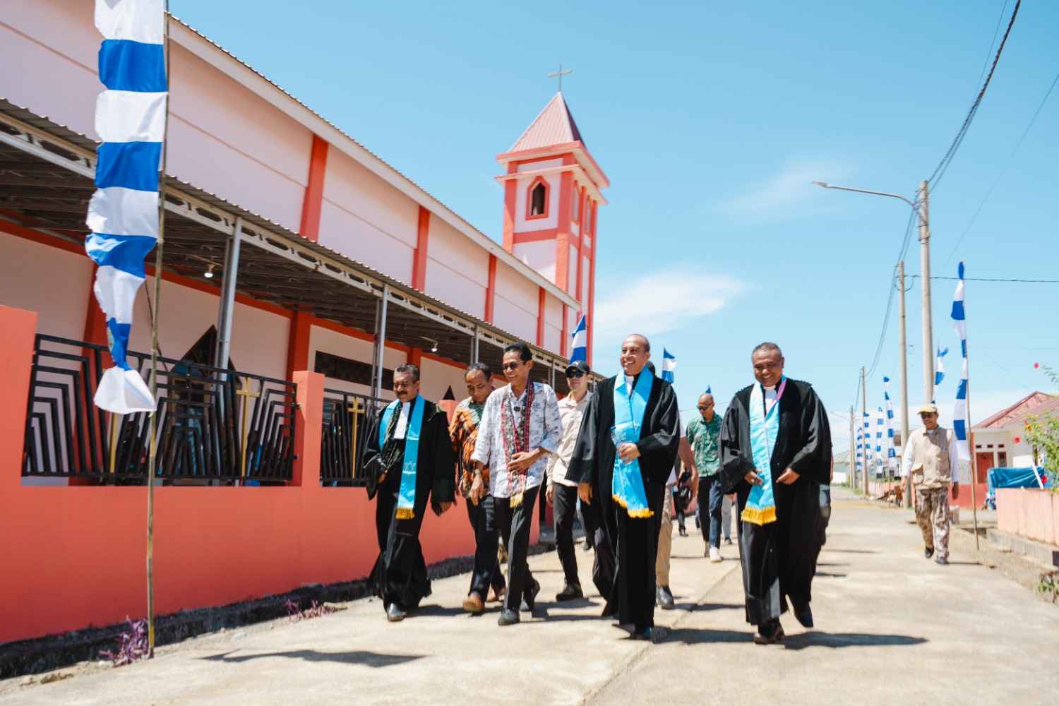 Local Government with Pastor of Immanuel Church