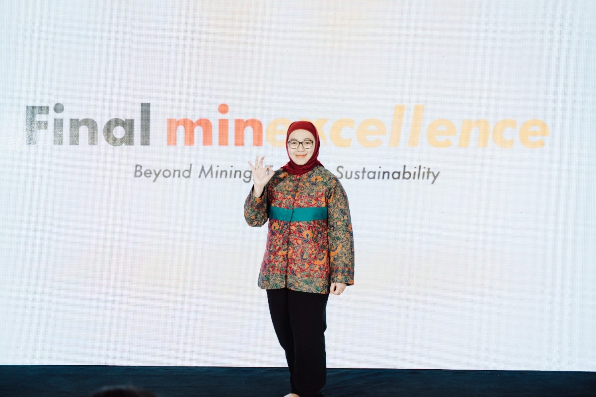 Vice President Environmental Green Mining Harita Nickel, Retno Dewi Handayani.