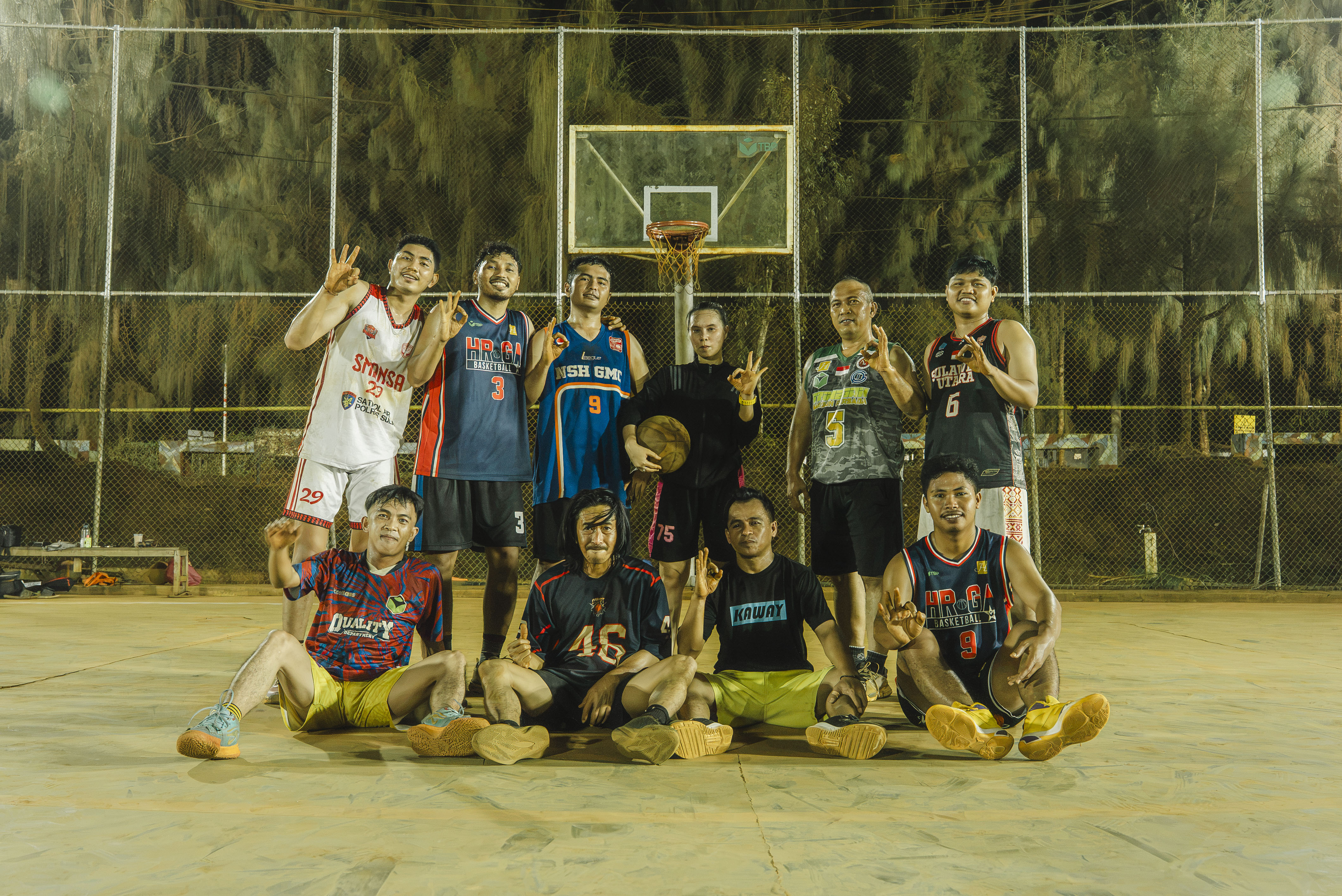 Komunitas Olahraga Basket yang ada di Harita Nickel